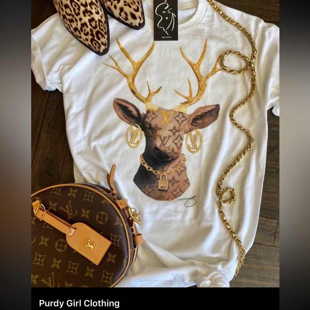 LV Deer Tee🦌❤️